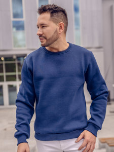 Men's Thick Sweatshirt Indigo Bolf 2001A