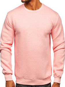 Men's Thick Sweatshirt Light Pink Bolf 2001