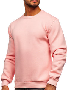 Men's Thick Sweatshirt Light Pink Bolf 2001