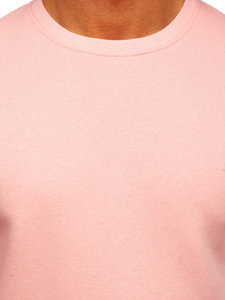 Men's Thick Sweatshirt Light Pink Bolf 2001