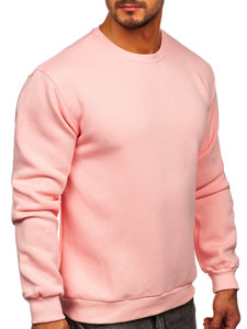 Men's Thick Sweatshirt Light Pink Bolf 2001