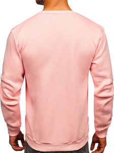 Men's Thick Sweatshirt Light Pink Bolf 2001