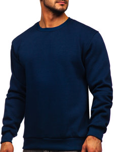 Men's Thick Sweatshirt Navy Blue Bolf 2001