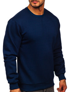 Men's Thick Sweatshirt Navy Blue Bolf 2001