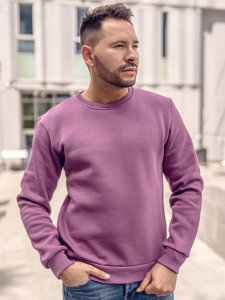 Men's Thick Sweatshirt Violet Bolf 2001A