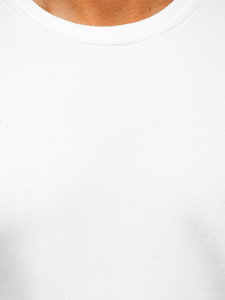 Men's Thick Sweatshirt White Bolf 2001