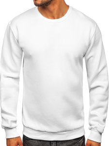 Men's Thick Sweatshirt White Bolf 2001