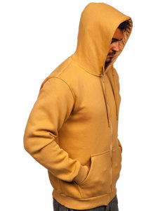 Men's Thick Zip Hoodie Brown Bolf 2008