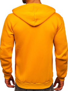 Men's Thick Zip Hoodie Camel Bolf 2008