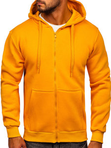 Men's Thick Zip Hoodie Camel Bolf 2008