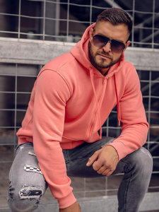 Men's Thick Zip Hoodie Coral Bolf 2008A