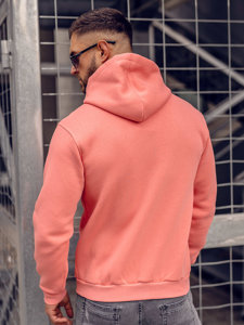 Men's Thick Zip Hoodie Coral Bolf 2008A