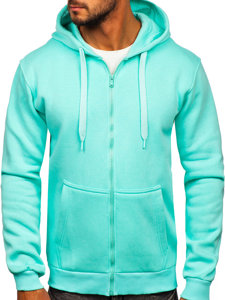 Men's Thick Zip Hoodie Mint Bolf 2008