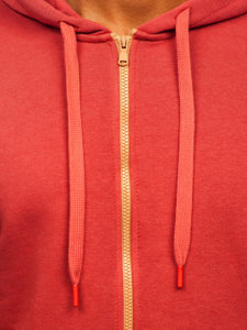 Men's Thick Zip Hoodie Salmon Bolf 2008