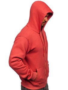 Men's Thick Zip Hoodie Salmon Bolf 2008