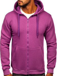 Men's Thick Zip Hoodie Violet Bolf 2008