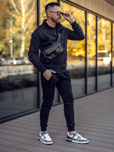 Men's Tracksuit Black Bolf 10385