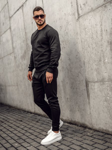 Men's Tracksuit Black Bolf D001A