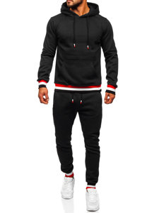 Men's Tracksuit with Hood Black Bolf 8C60