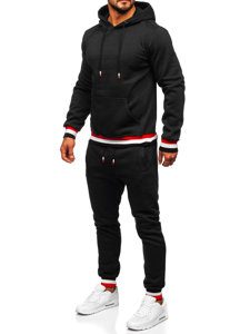 Men's Tracksuit with Hood Black Bolf 8C60