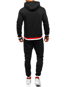 Men's Tracksuit with Hood Black Bolf 8C60