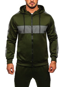 Men's Tracksuit with Hood Khaki Bolf 27C8115