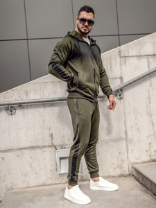 Men's Tracksuit with Hood Khaki Bolf 27C8116