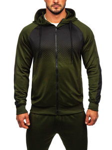 Men's Tracksuit with Hood Khaki Bolf 27C8116