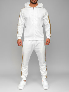 Men's Tracksuit with Hood White Bolf 3A165