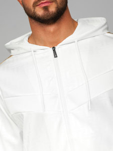 Men's Tracksuit with Hood White Bolf 3A165