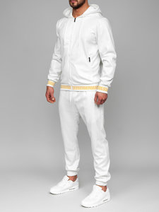 Men's Tracksuit with hood White Bolf 3A161