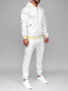 Men's Tracksuit with hood White Bolf 3A161