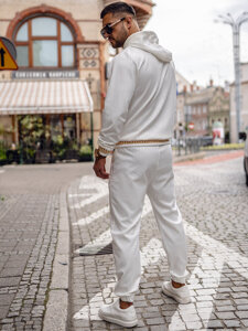 Men's Tracksuit with hood White Bolf 3A161A