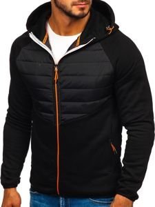 Men's Transitional Down Jacket Black Bolf KS1885