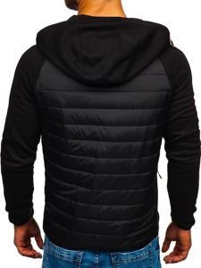 Men's Transitional Down Jacket Black Bolf KS1885