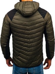 Men's Transitional Down Jacket Green Bolf LY1003