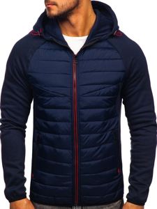 Men's Transitional Down Jacket Navy Blue Ks1886