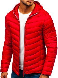 Men's Transitional Down Jacket Red Bolf LY1016