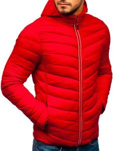 Men's Transitional Down Jacket Red Bolf LY1016