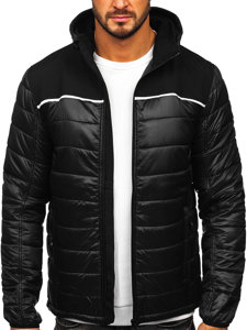 Men's Transitional Jacket Black Bolf K104