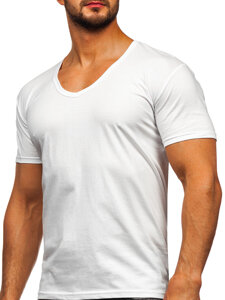 Men’s V-neck T-shirt White Bolf 9002-3P 3 PACK