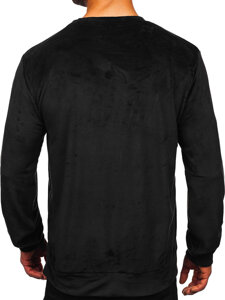 Men's Velour Sweatshirt Black Bolf 8B1166