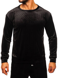 Men's Velour Tracksuit Black Bolf 0001A