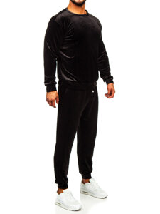 Men's Velour Tracksuit Black Bolf 0001A