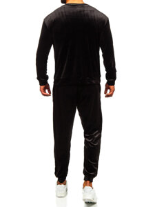 Men's Velour Tracksuit Black Bolf 0001A