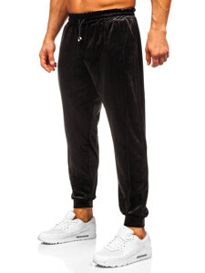 Men's Velour Tracksuit Black Bolf 0001A