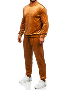 Men's Velour Tracksuit Camel Bolf 0001A