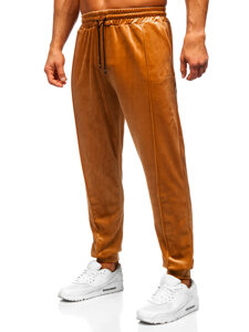 Men's Velour Tracksuit Camel Bolf 0001A