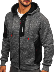 Men’s Warm Hoodie Anthracite Bolf TC1306