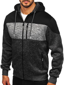 Men’s Warm Hoodie Anthracite Bolf TC1307